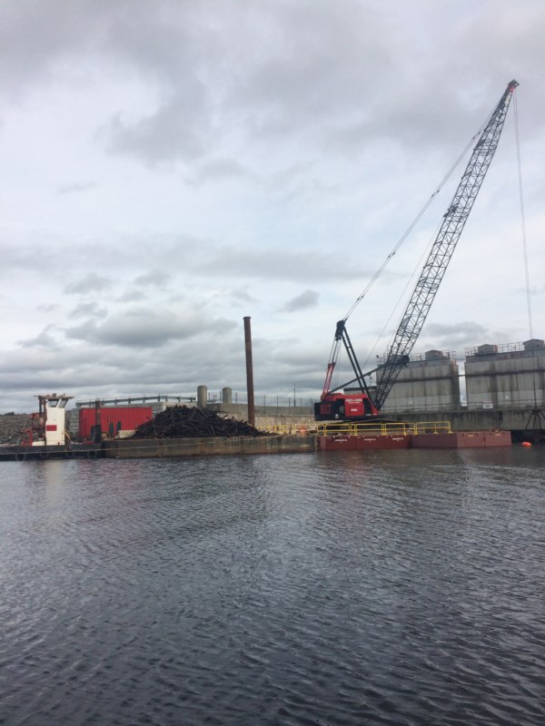 Wyman Dam Dredging Reed & Reed, Inc. General Contractors & Wind